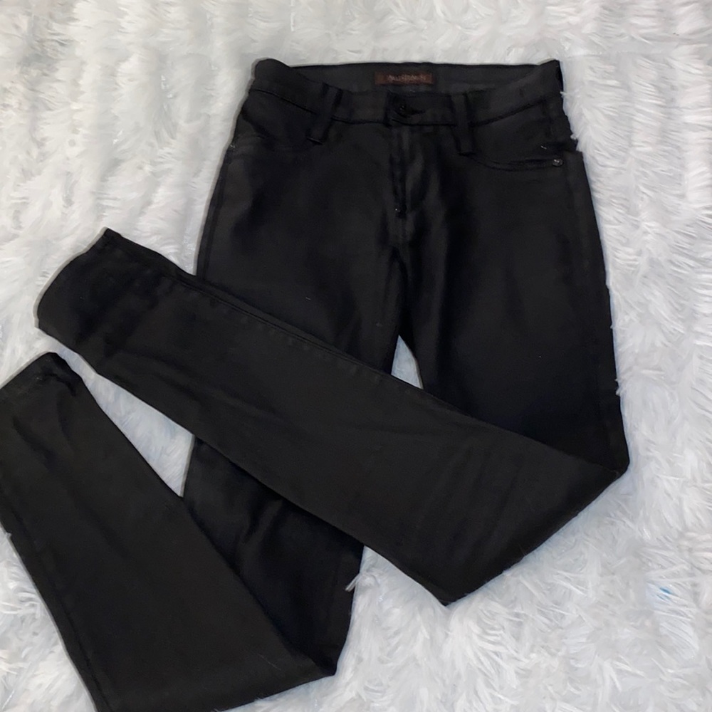 James jeans, Black matte skinny jeans size 24